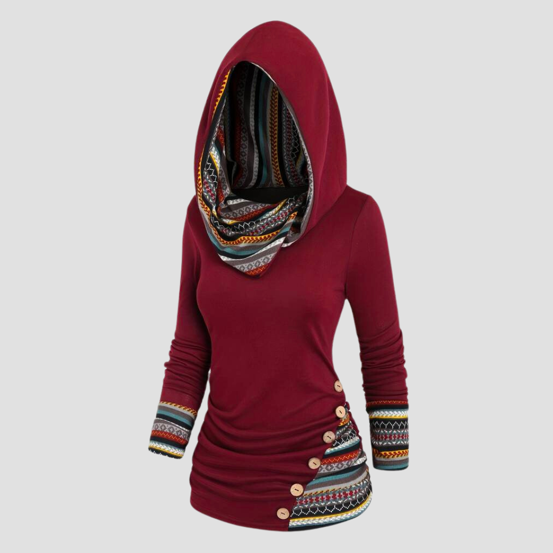 Sudadera Mujer Estilo Boho Chic - Vestiria