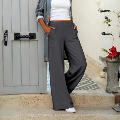 Pantalones Mujer Cómodos Cintura Alta