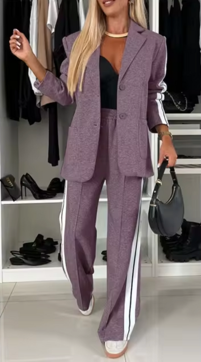Traje de mujer algodón clásico y elegante