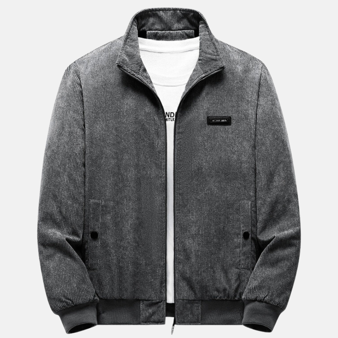 Chaqueta Hombre Forro Polar Ajustada Cremallera - Vestiria