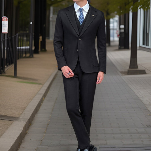 Traje de Hombre Clásico 3 Piezas Elegante - Vestiria