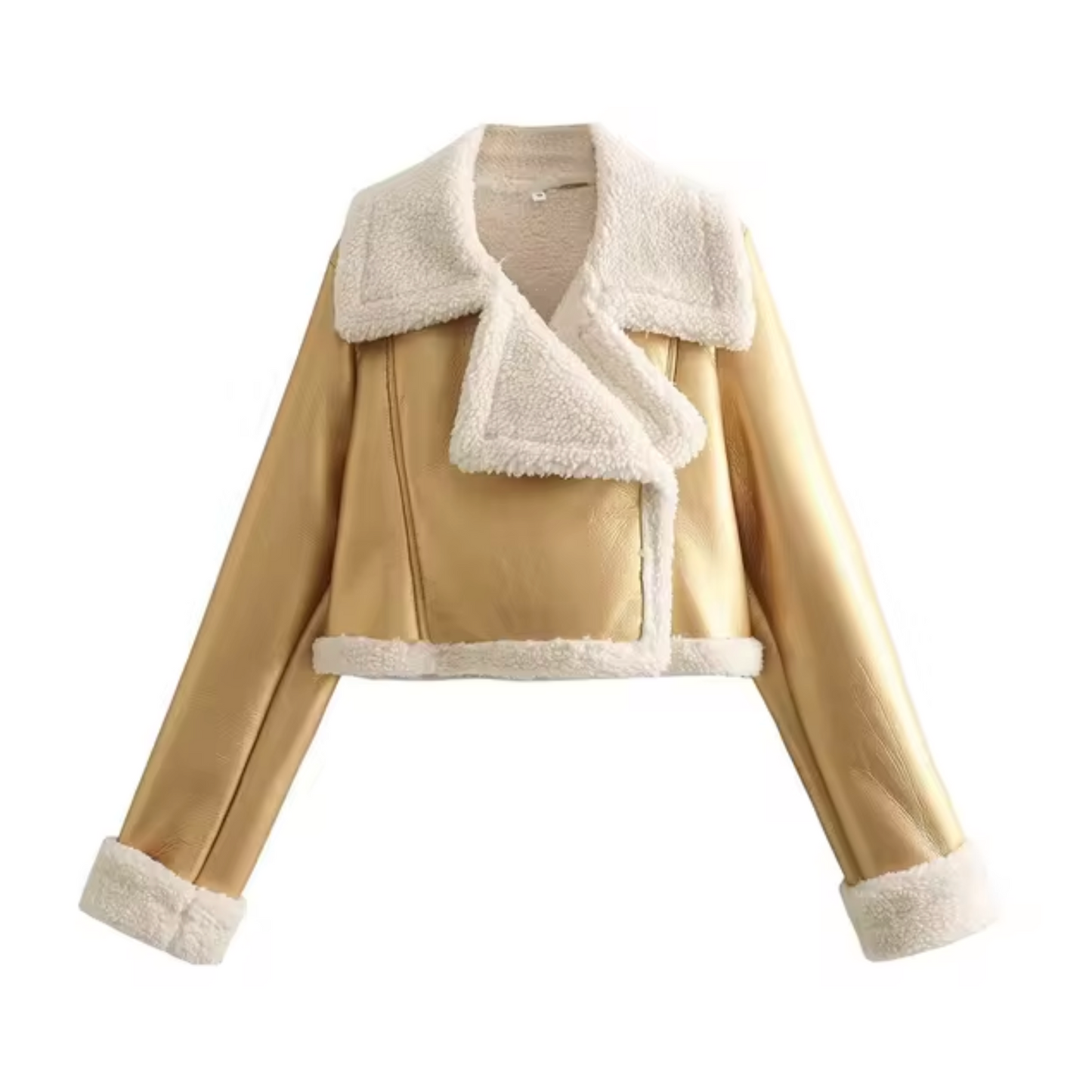 Chaqueta de cuero estilo urbano