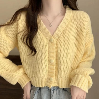 Jersey Cuello V Mujer Cómodo