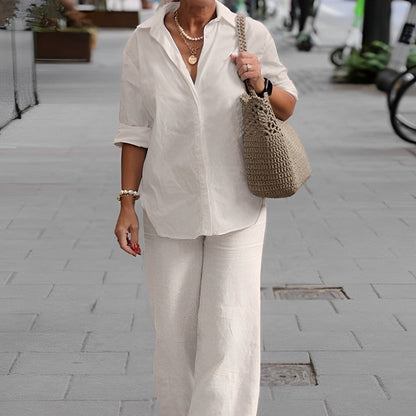 Camisa y Pantalón Conjunto Fresco Verano - Vestiria