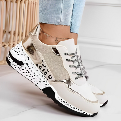 Zapatillas cómodas para mujer con suela flexible y soporte arco - Vestiria