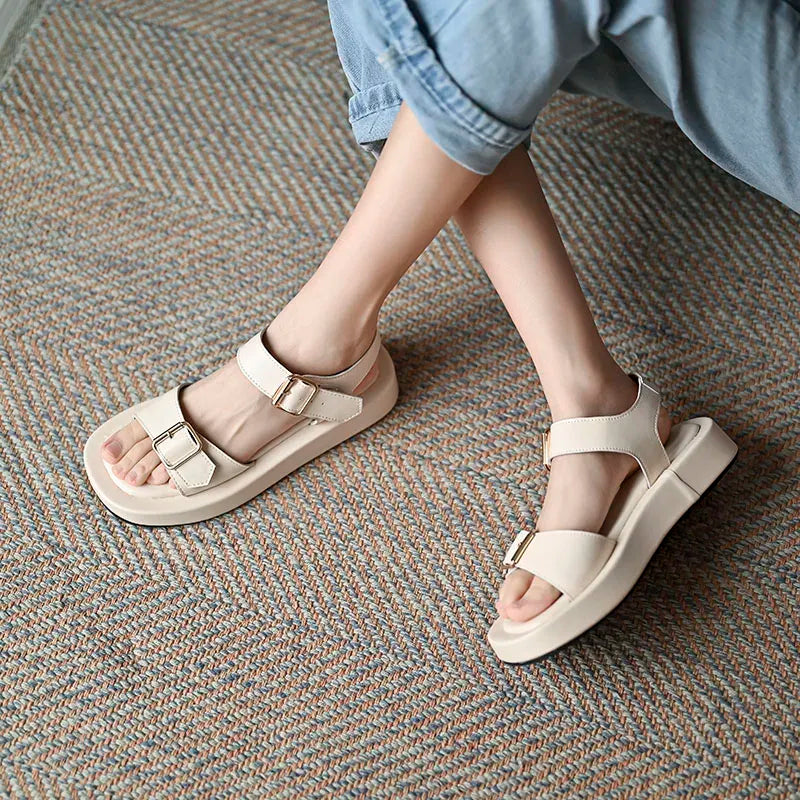 Sandalias Verano Plataforma Mujer de Moda - Vestiria