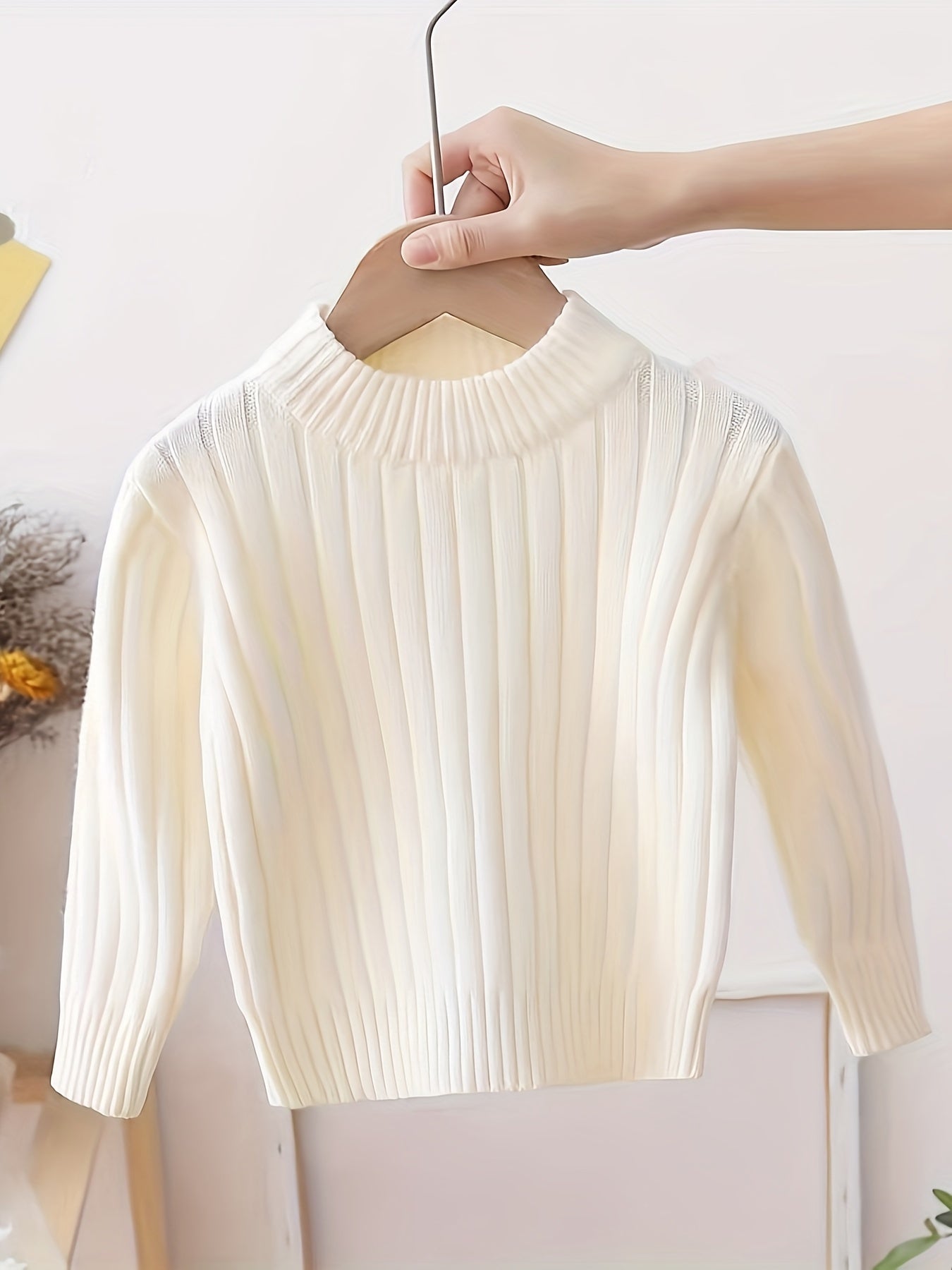 Sudadera Niña Cuello Alto Con Estilo - Vestiria