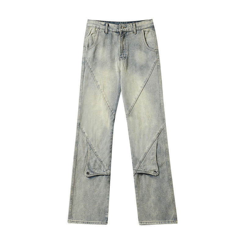 Pantalones Vaqueros Clásicos Moda Urbana