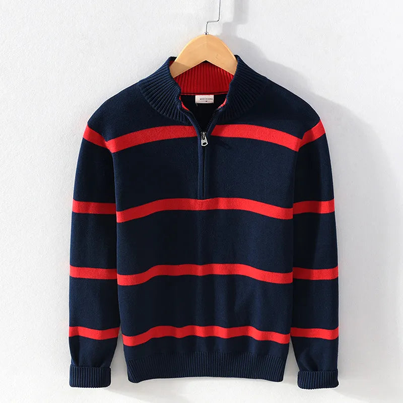 Sudadera Hombre Cuello Alto Casual