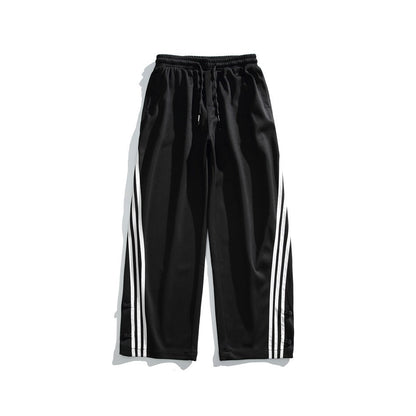 Pantalones deportivos rayados modernos para hombre