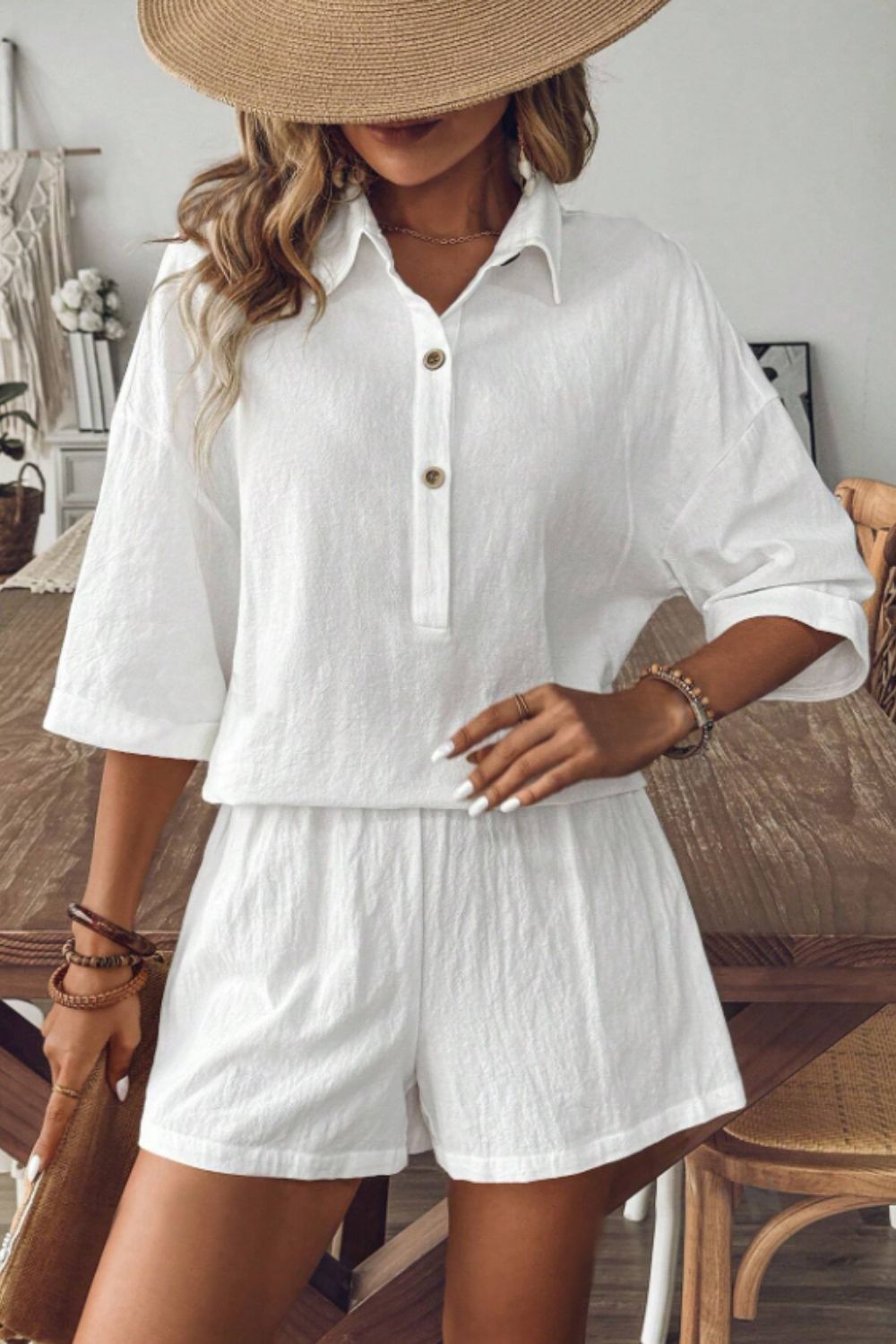 Conjunto Deportivo Mujer Polo y Shorts - Vestiria