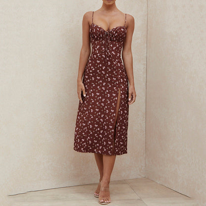 Vestido de Fiesta Floral Ligero Mujer Verano