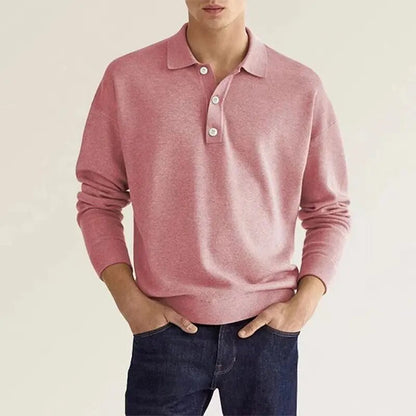 Polo Manga Larga Clásico y Cómodo