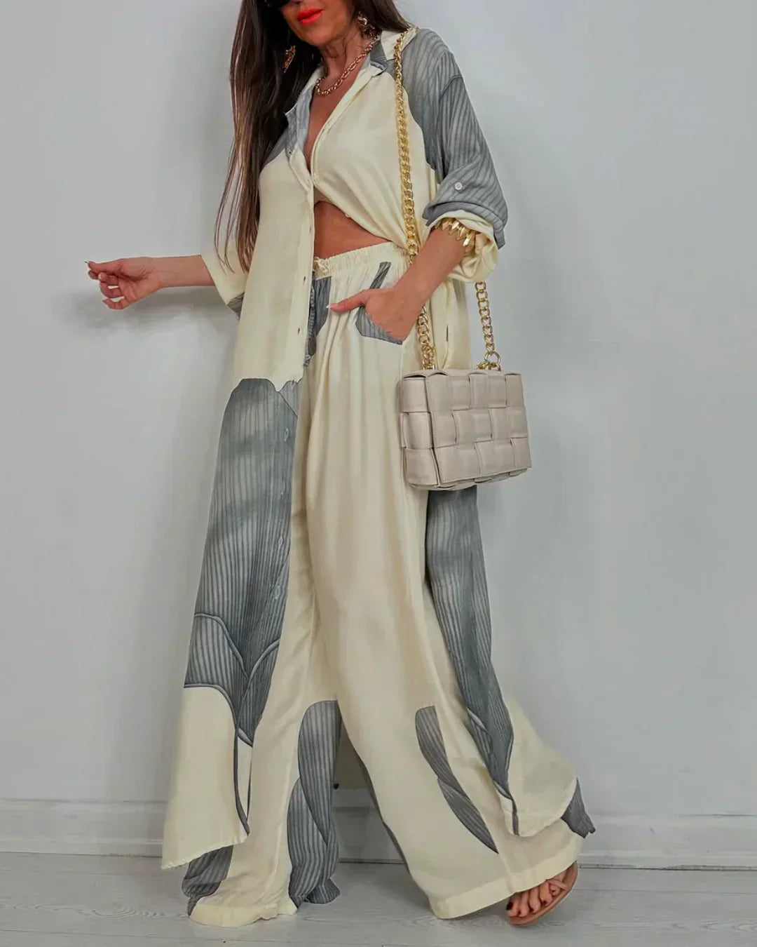 Pantalón y blusa cómodos mujer casual - Vestiria