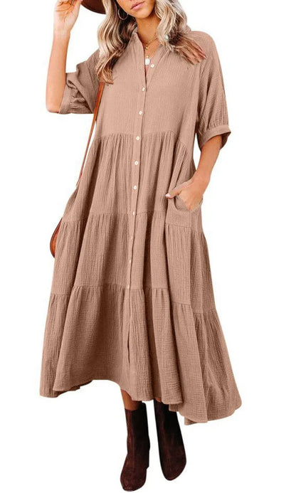 Vestido Playa Boho Ligero y Fresco