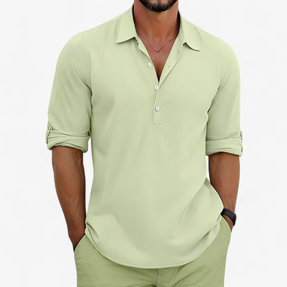 Camisa Polo Hombre Fresca Ligera Verano