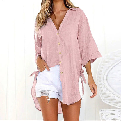 Blusa Mujer Cómoda Cuello en V - Vestiria
