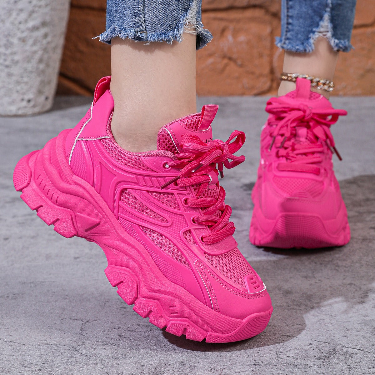 Zapatillas deportivas mujer urbano estilo casual