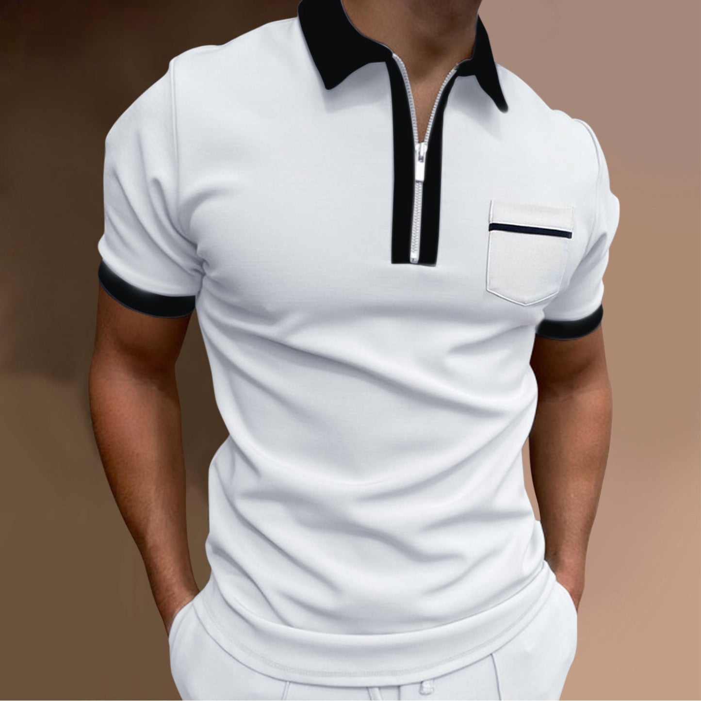 Bolso Hombre Estilo Slim Cuero