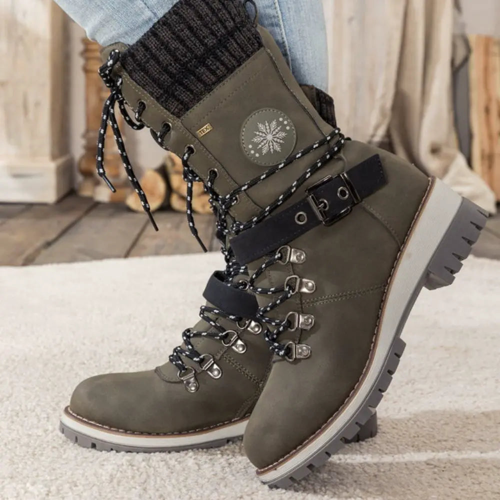 Botas Mujer Impermeables Invierno con Suela Antideslizante