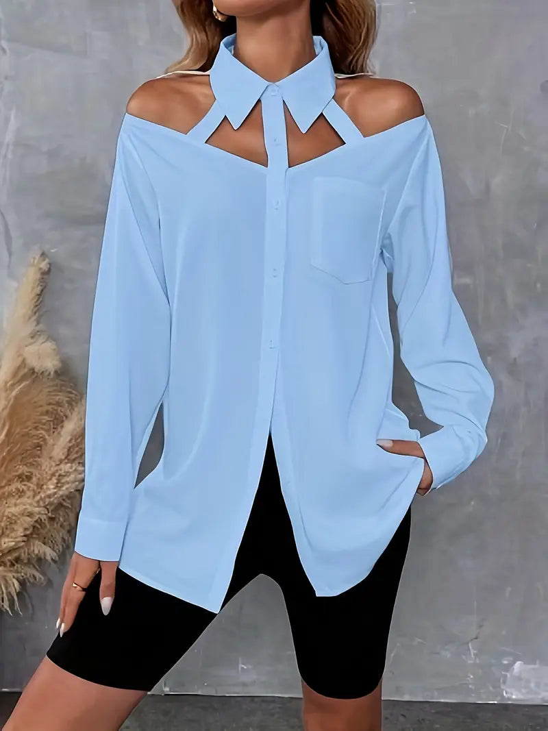 Blusa Mujer Estilosa Corte Actual