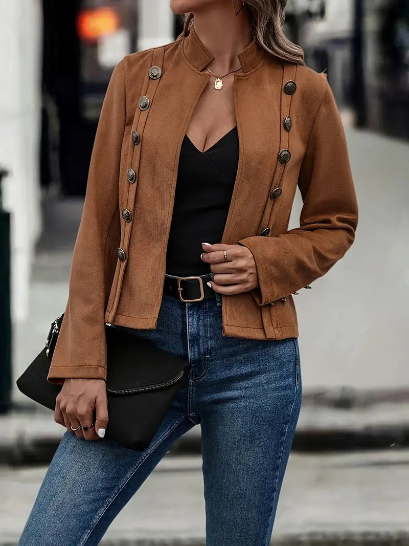 Chaquetón Cuero Clásico - Vestiria