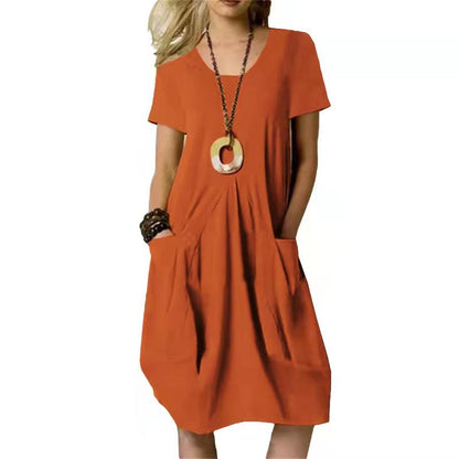 Vestido Ligero Verano Bolsillos