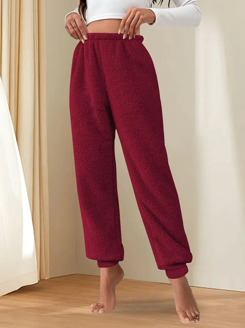 Pantalones Lana Cálidos y Acogedores