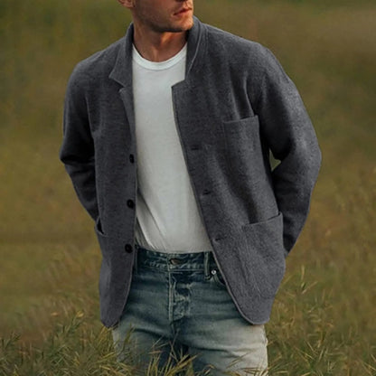 Chaquetilla Hombre Elegante Moda Urbana