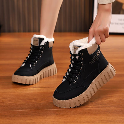 Botas Mujer Invierno Cuero Estilo - Vestiria