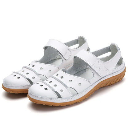 Sandalias de primavera cómodas con cierre práctico