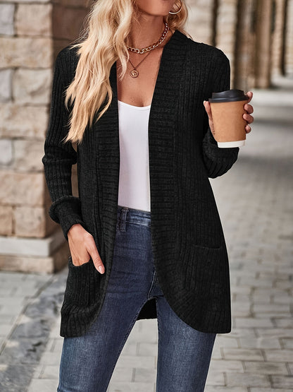 Chaqueta de punto elegante y casual