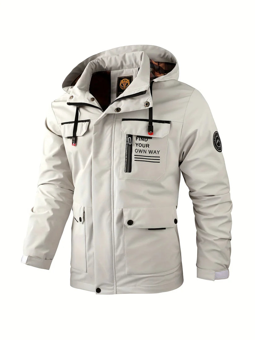 Chaqueta Invierno Impermeable Hombre Abrigo
