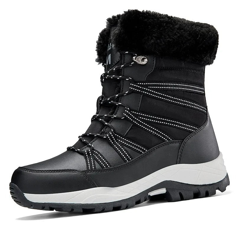 Botas Invierno Acolchadas Forro Polar Enna
