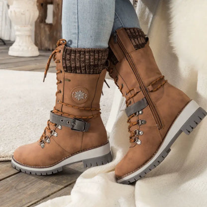 Botas Mujer Impermeables Invierno con Suela Antideslizante