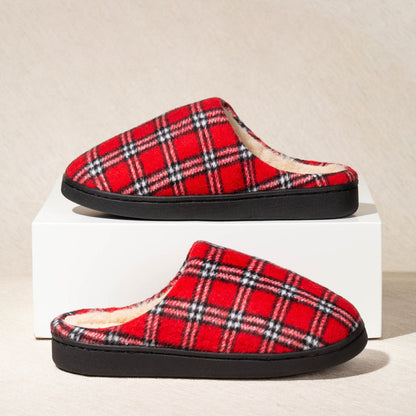 Pantuflas Hombre Franela Cálidas