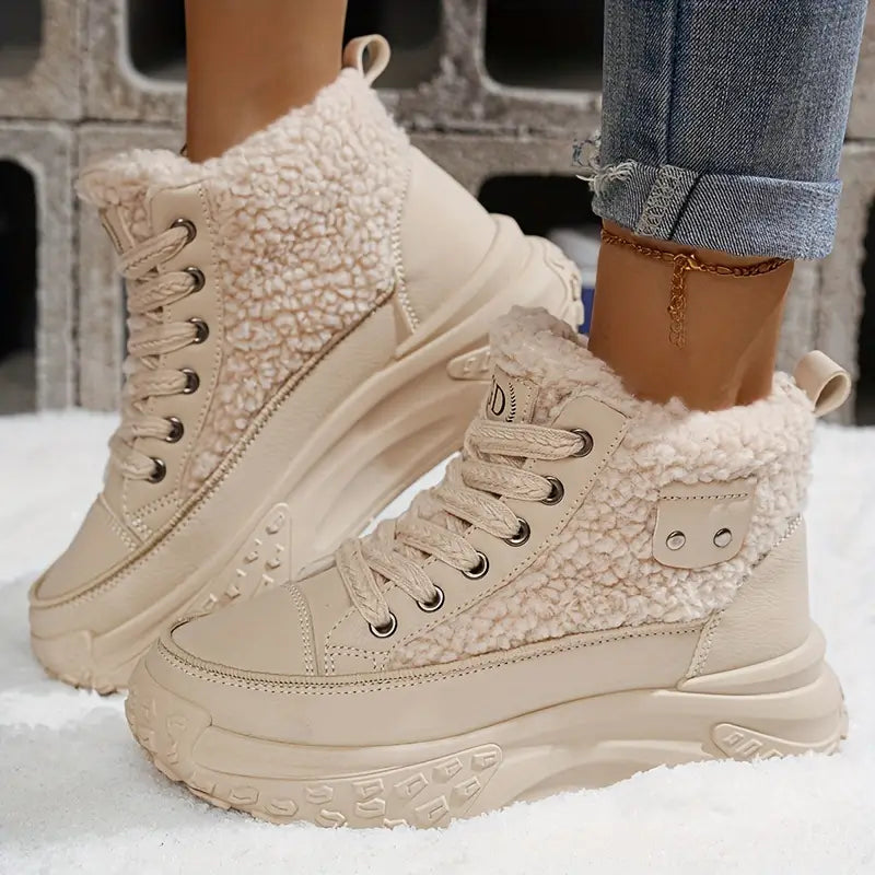 Botas Mujer Impermeables Felpa Cálidas