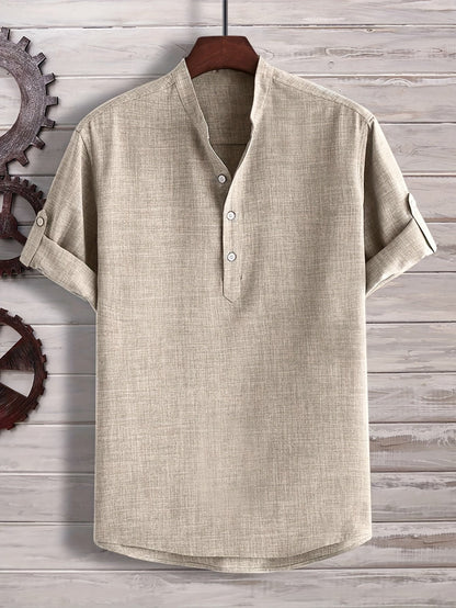 Camisa Casual Hombre Relajada