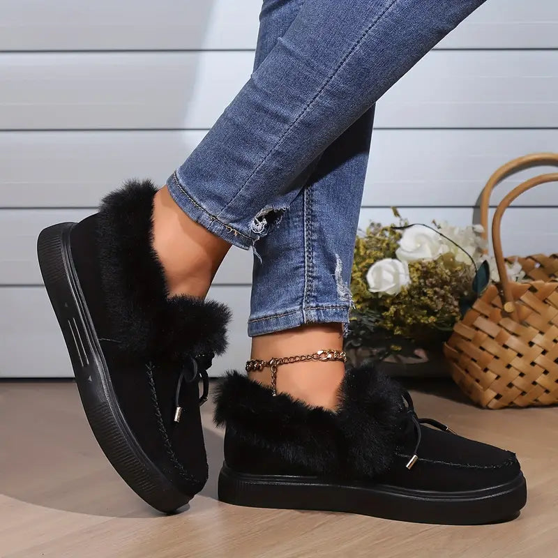 Pantuflas Polar Suaves con Punta Redonda