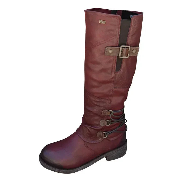 Botas Mujer Invierno Tacón Alto Estilo
