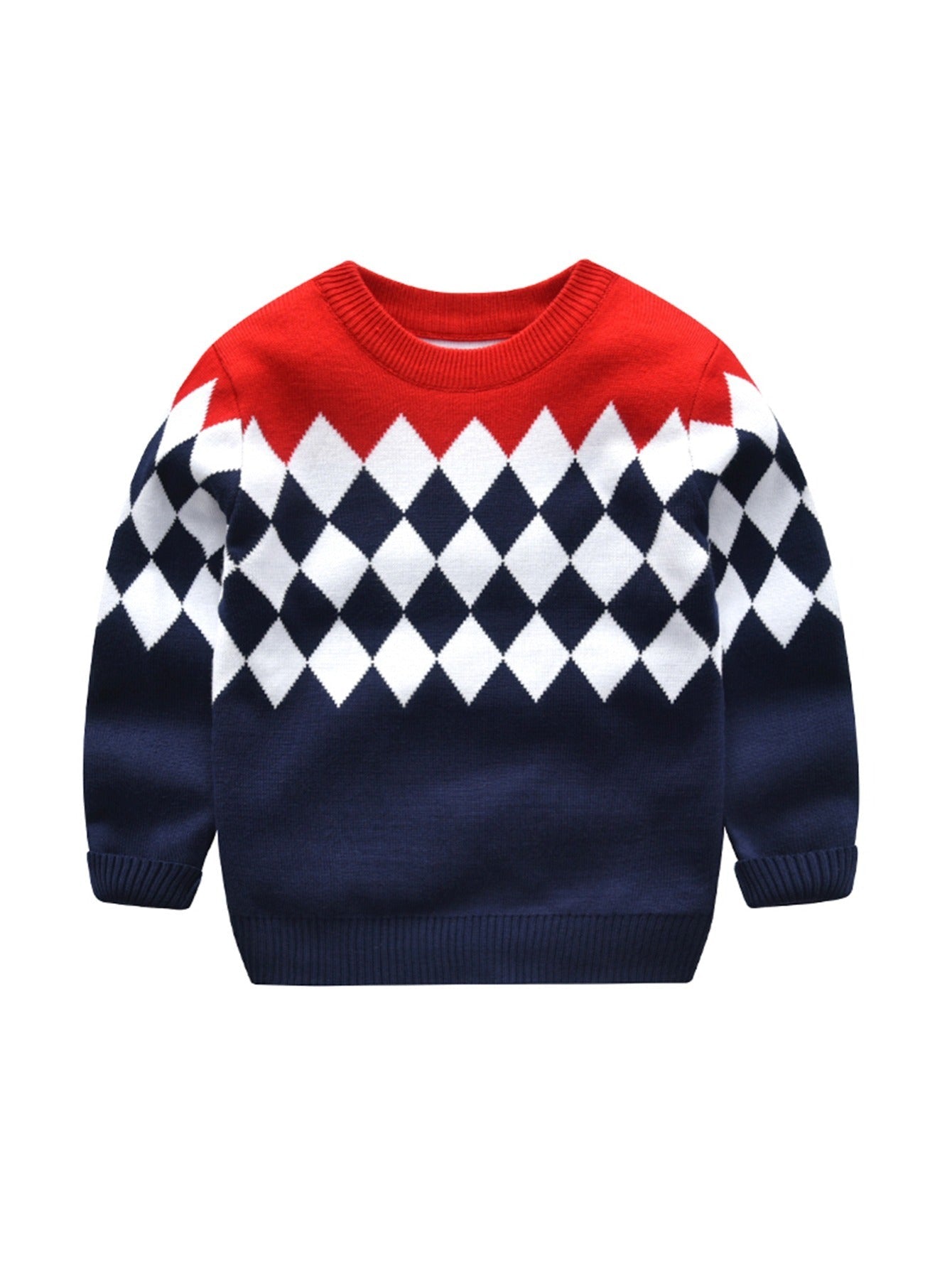 Sudadera Niño Diseño Geométrico Divertido