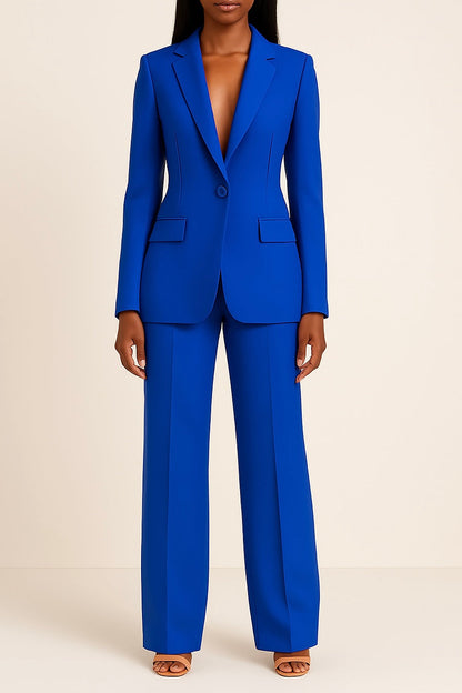 Traje de negocios con chaqueta elegante