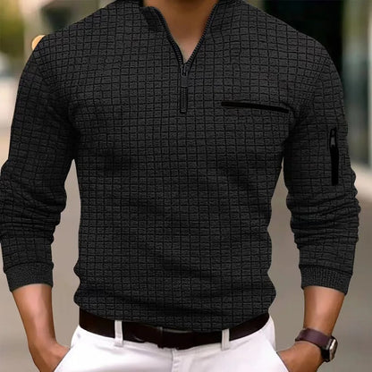 Camisa Cuadros Estilosa Manga Larga - Vestiria