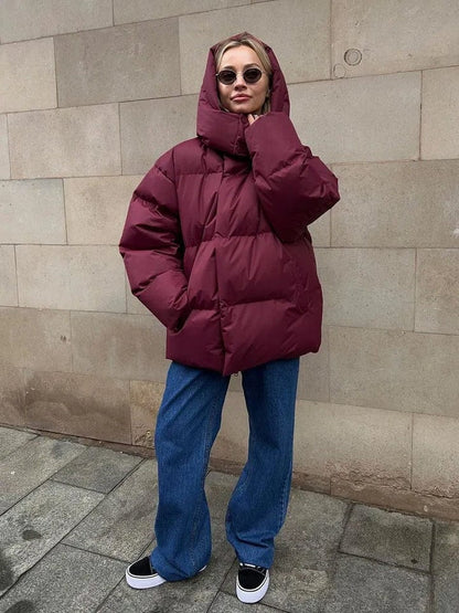 Chaqueta Invierno Acolchada Mujer Grande