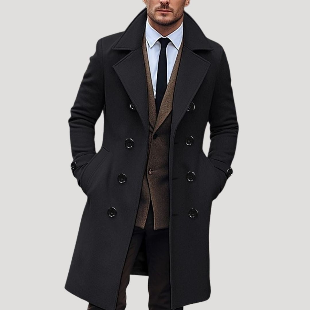 Abrigo Hombre Invierno Grande Abierto Doble - Vestiria