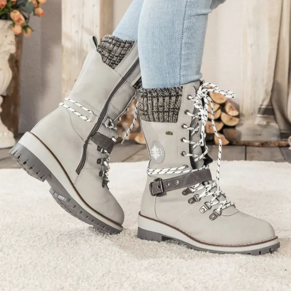 Botas Mujer Impermeables Invierno con Suela Antideslizante