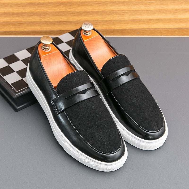 Zapatos hombre cuero elegantes estilo clásico