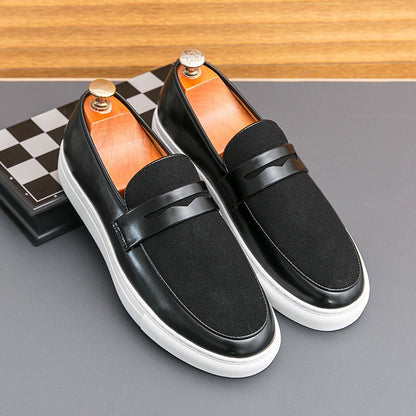 Zapatos hombre cuero elegantes estilo clásico