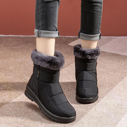Botas Mujer Invierno Abriegas Calientes - Vestiria