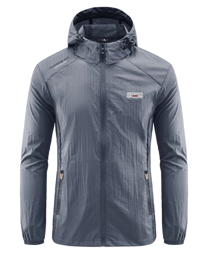 Chaquetón Impermeable Hombre con Capucha